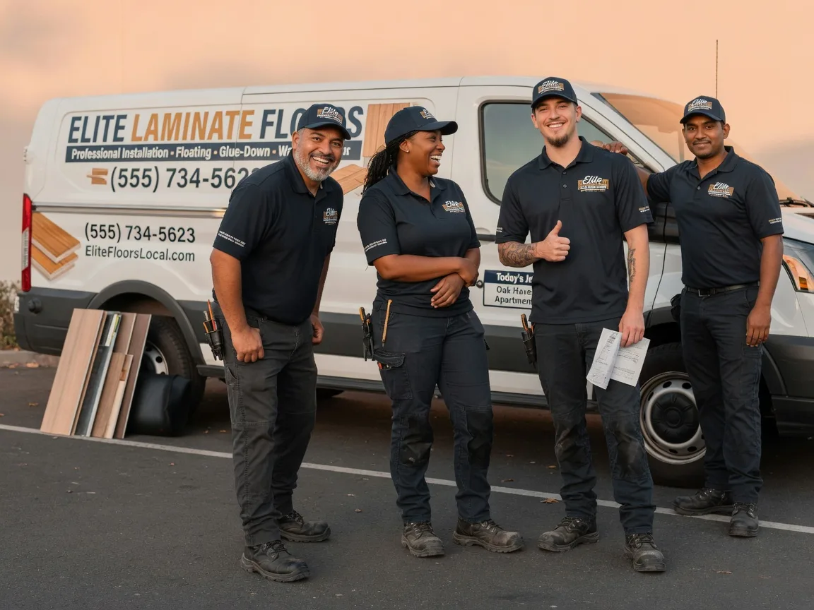 Laminate flooring installation company in Chesapeake, OH